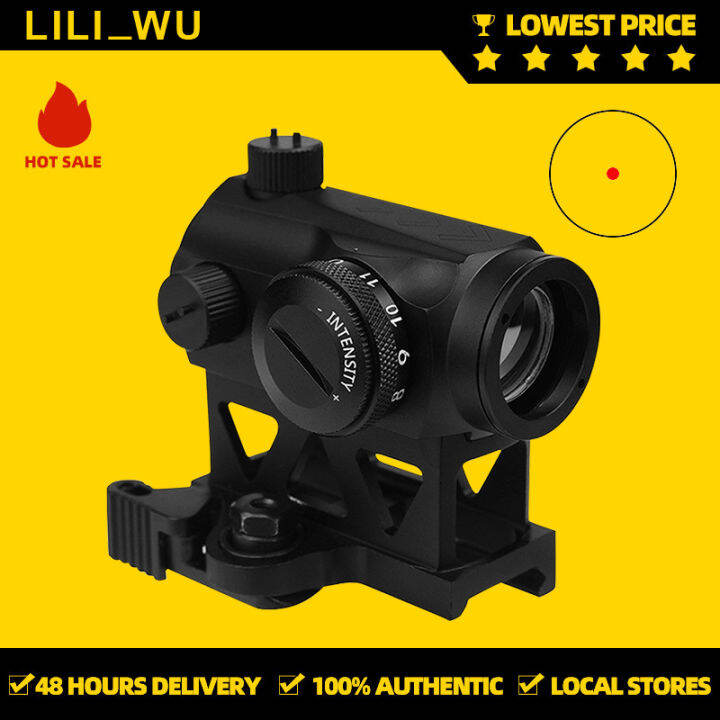Tactical Dot Sight Mini 1X20 T1 Red dot 2 MOA Holographic View Red Dot