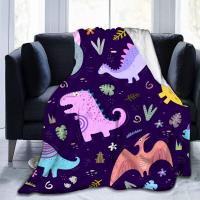 LOUSIDREAM Dinosaur  Blanket Kids Boys Animal Flannel Fleece Dinosaurs Blankets for Couch Sofa Blanket Bedroom beds