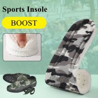 New PU Latex Insoles for Shoes Sports Sweat absorbing Breathable Deodorant High Elastic Comfort Insole Men Women Boost Shoe Pads