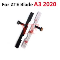 สําหรับ ZTE Blade A3 A5 2019 A3 A5 2020 ปุ่มปรับระดับเสียง Flex Cable สวิตช์ปุ่มด้านข้างเปิดปิดปุ่มควบคุม