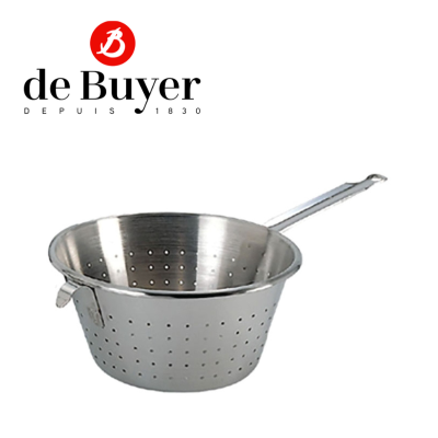 de Buyer 3232.28 Conical Colander Handle Facing Hook 28cm / ชามแบบมีรู