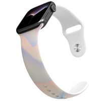 SmartPhonemall Symphony Aurora Watch Band For Apple Watch Series 8&amp;7 41mm / SE 2&amp;6&amp;SE&amp;5&amp;4 40mm / 3&amp;2&amp;1 38mm(Colorful)