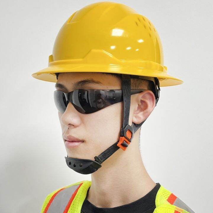 Full Brim Hard Hat For Engineer Construction Work Cap For Men Ansi ...