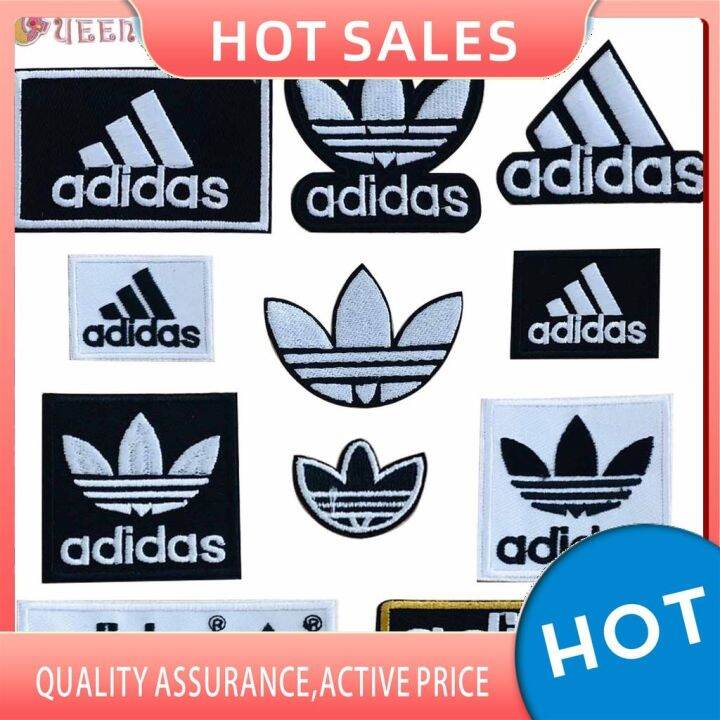 Queena Patch Adidas Logo Fabric Embroidery Badges Clothing Accessories ...