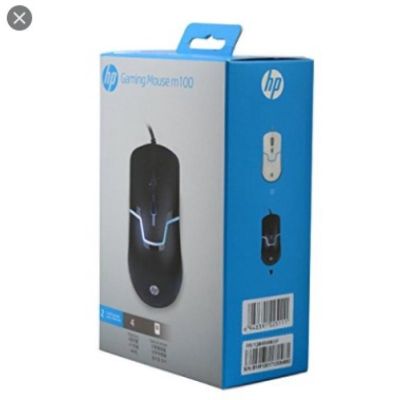 HP M100 Wired Gaming Mouse สีดำ