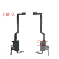 Original หูฟังสำหรับ X XS MAX XR 11 PRO MAX 12 PRO Light Sensor หูฟังเสียงลำโพง Empty Flex Cable