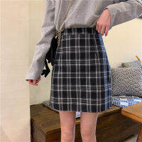 9.9 Plaid Short Skirt Korean Style for Women