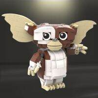 Gobricks MOC Gizmo Le Mogwai Gremlins อิฐรูปหัวอิฐชุดบล็อกตัวต่อเกมสยองขวัญสำหรับเป็นของขวัญ