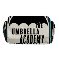 The Umbrella Academy 3D Merch School large clutch bag, suitable for girls, boys, teenagers, cute double Kawaii bag, college