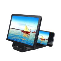 【Sell-Well】 mabiy Mobile Phone Screen Magnifier Bracket Enlarge Stand Eyes Protection Folding 3D Video Screen Display Amplifier Expander