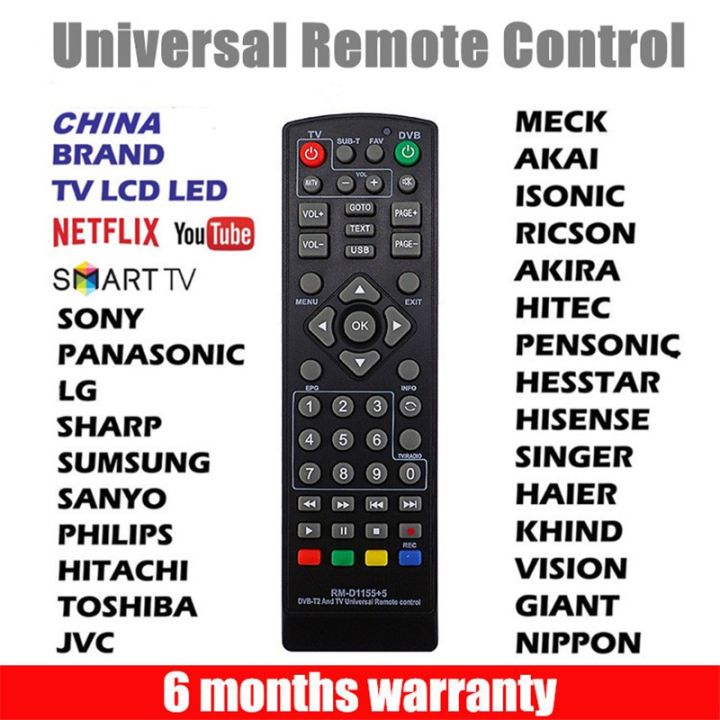 ล่าสุด-universal-รีโมทคอนล-rm-d1155-5สำหรับทีวี-dvd-dvb-t2s2k3k2-my-all-controllers-d1155-5ถอดรหัส