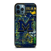 Go Blue Michigan Wolverines สำหรับ iPhone 13 Pro Max 12 Xs 11Promax 8 X 12Pro 11Pro Xr 11 Xsmax 8Plus Samsung S21 S21 Ultra Note20 S20 S10 Note8 Note9 Note10 Huawei Mate40