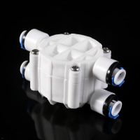 4 Way RO Auto Shut-Off Valve Switch 1/4 quot; Water Purifier Reverse Osmosis System