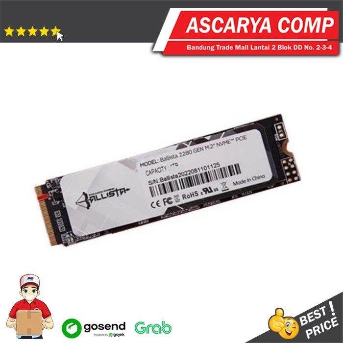 Paradox Gaming Ballista Ssd Gb M Nvme Ssd Nvme Gb Lazada Indonesia