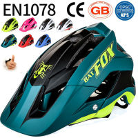 Batfox Overall Molding Bike Helmet High Quality Sports Ultralight Bicycle Cycling Helmets MTB Dh Am Casco Ciclismo Bicicleta