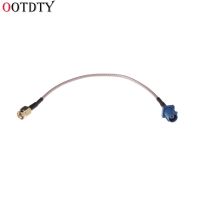 【In-Stock】 แฟชั่น OOTDTY Fakra C อะแดปเตอร์ปลั๊กไปยัง SMA ตัวผู้สายพ่วงเสาอากาศ GPS RG316 Pigtail