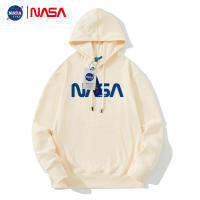 [COD]NASA เสื้อกันหนาวผู้ชายฤดูใบไม้ผลิและฤดูใบไม้ร่วงหลวมเสื้อ hoodie 320 ชุดคู่รักลำลองคอตตอน100 ชุดคลุมไหล่ขนาดใหญ่ Christmas Gift