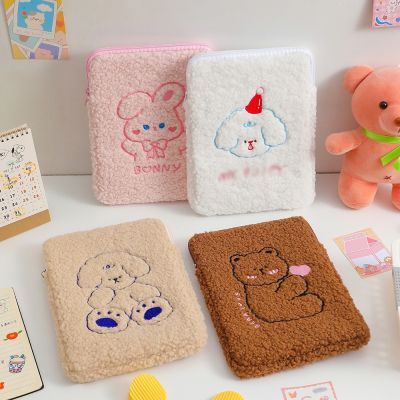 Cute Rabbit Cartoon Plush For Ipad Storage Bag for Girl Tablet For Pro11 inch Liner Bag For Air4 Protective Sleeve