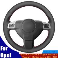 Car Steering Wheel Cover Artificial Leather For Opel Astra H Zaflra B Signum Vectra C Vauxhall Holden Astra 2004-2009 id