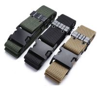 Genuine Tactical Belt Quick Release Outdoor Military Belt Soft Real Nylon Sports Accessories Men and Women Black Belt