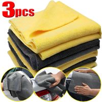 Microfiber Car Body Polishing Cleaning Towels 300gsm Crystal Waxing Soft Drying Cloth Rag Washing Towel 40x40cm