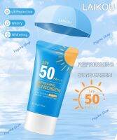 ?ส่งเร็ว? LAIKOU ครีมกันแดดรีเฟรชชิ่ง SPF50+PA+++ REFRESHING FACE &amp; BODY SUNSCREEN ซันบล็อกโลชั่น เนื้อครีมบางเบา ซึมไว ไม่เหนียวเหนอะหนะ (50g)