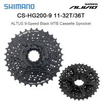 Shimano ALIVIO M4000เฟืองตลับ CS-HG200-9 9S HG31-8 8V K7 32T 34T 36T ชิ้นส่วนจักรยานล้ออิสระจักรยานเสือภูเขา