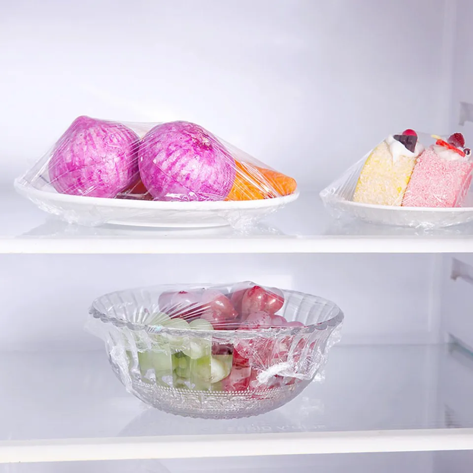 Kitchen Food Disposable Plastic Wrap For Fruit Vegetable Cling Film  Refrigerator Packaging Film 1 roll - Price history & Review, AliExpress  Seller - titiJ life Store