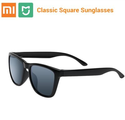 g2ydl2o Xiaomi Mijia Classic Square Sunglasses TAC Polarized Lenses Glasses Retro Light Frame Screwless UV Protection Driver Women Mem