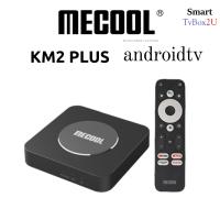 Mecool KM2 Plus แอนดรอยด์11 2GB แรม16GB กล่องแอนดรอยด์ S905X4 EMMC Amlolgic บลูทูธ Wifi คู่5 4K