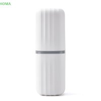 ?【Lowest price】HOMA กล่องใส่แปรงสีฟันแบบพกพากล่องใส่ถ้วยชาชาวินเดินทางกลางแจ้ง