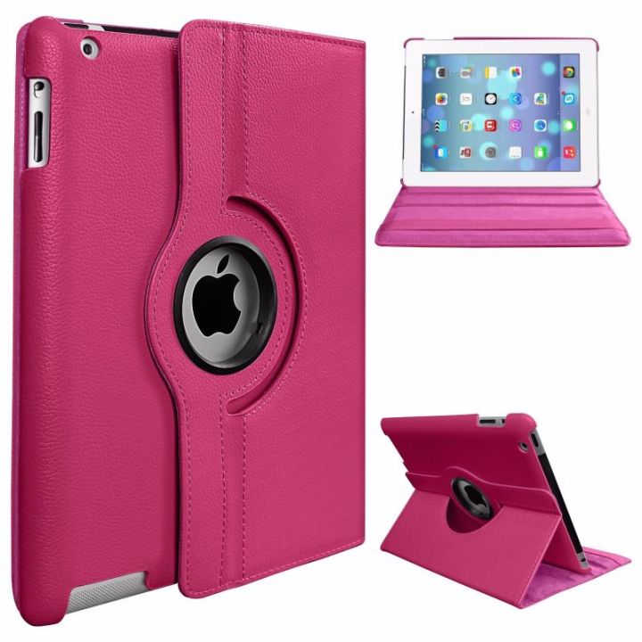 ซินซู-เคสหนัง-pu-เคสไอแพดแบบตั้งได้360องศาสำหรับ-ipad4-ipad3-apple-ipad2