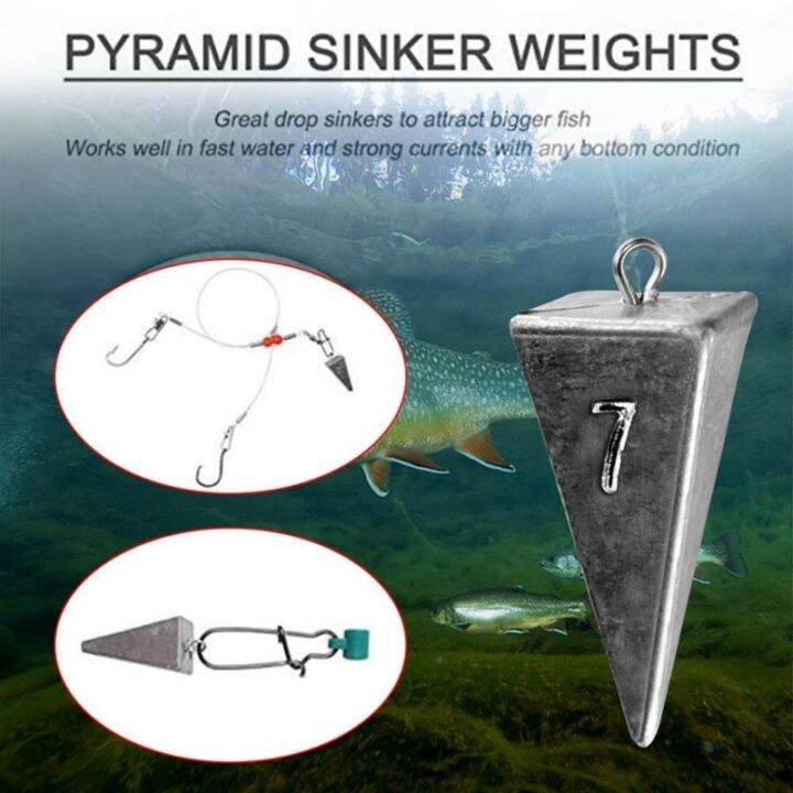 Fishing Pyramid Sinker / Drop Sinkers Lazada PH