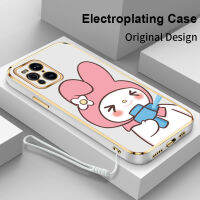 Sanrio เคสฝาหลังสำหรับออปโป้ไฟนด์ X3 R17 Pro Reno 4G Reno 2 Z 3 4 5 Pro Reno6 A91ป้องกันเลนส์กล้องถ่ายรูปเคสมือถือซิลิโคน