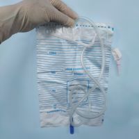 【YD】 External Disposable Sterile Urine 2000ml Storage Urinary Drainage Sack Pee Collection With Catheter