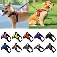 【LZ】hoqlv3 Pet Dogs Adjustable Harness Small and Large Dog Harness Vest 150cm Strong Dog Leash Pet Leashes Reflective Leash Drag Pull Tow