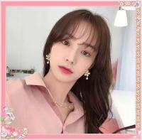 Flower earrings ต่างหู cute cute