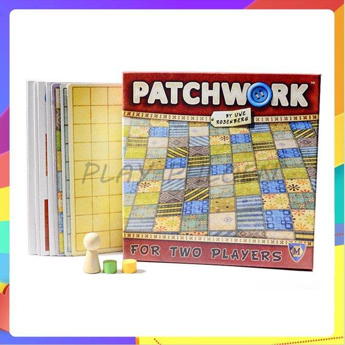 Patchwork Board game บอร์ดเกม เย็บผ้า Patch work Lazada.co.th