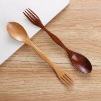 【CW】 Wood Dinner Tableware Set