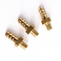 ◆ 5pcs M4 M5 M6 M8 Metric Male Thread To 3mm 4mm 5mm 6mm 8mm 10mm Hose Barb OD Brass Barbed Pipe Fitting Coupler Connector