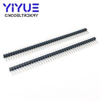 ][= 10PCS 1X40 PIN Single Row Straight MALE PIN HEADER 2.54MM PITCH Strip Connector  PCB Pin Headers