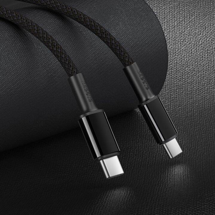 baseus-สายเคเบิล-usb-c-ไป-usb-type-c-100-w-pd-ชาร์จไว-สำหรับ-pro-2020-xiaomi-mi-9-10-samsung-s20