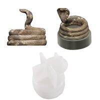 New diy handmade cobra candle holder silicone mold head snake food grade fondant candle mold