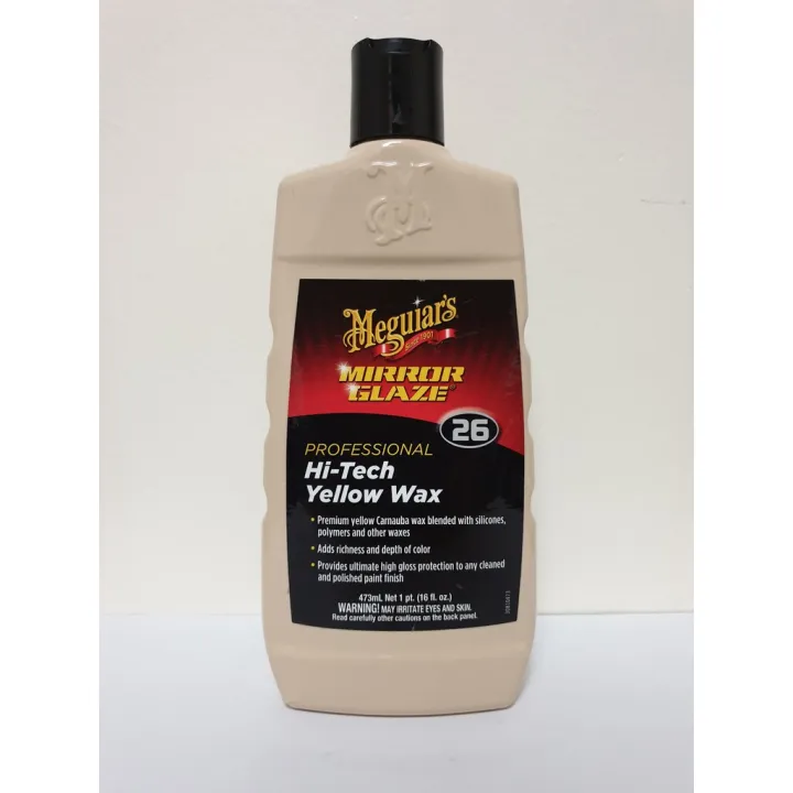 Meguiars M26 Hi Tech Yellow Wax 16 Oz. 