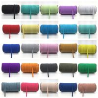 [NEW EXPRESS] 32 Colors 5 Yards 7mm Elastic Band Multirole Trim Ribbon Sewing Spandex Lace Waist Garment Accessory