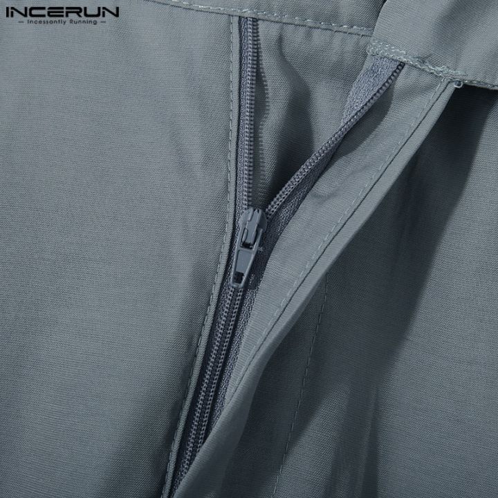 incerun-กางเกงขากว้าง-เอวสูง-สีพื้น-สไตล์นักธุรกิจ-สําหรับผู้ชาย-ไซซ์-s-5xl