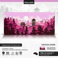 Macveth Artisan Deskmat | Lost Shrine Temple - Spring | Gaming Mouse pad