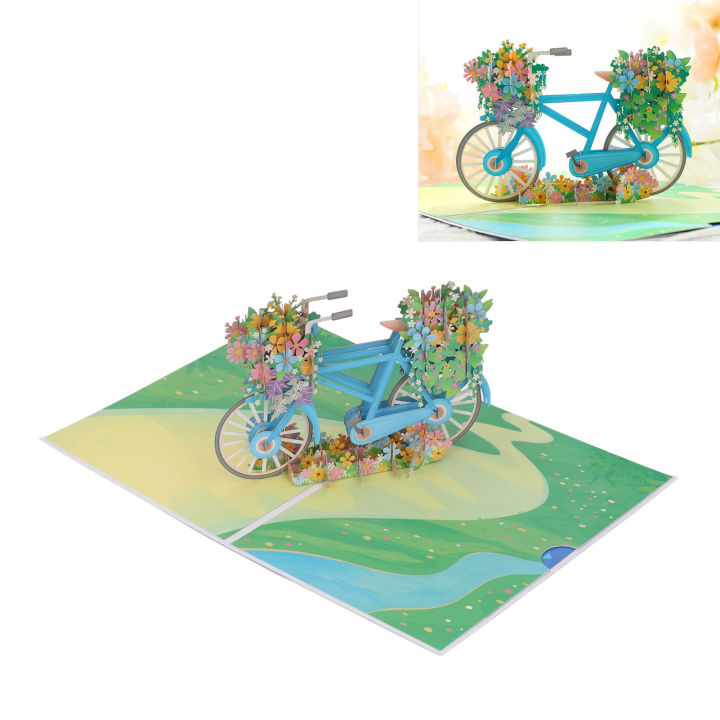 การ์ดวันเกิด3d-3มิติกระดาษหนาการ์ดทักทายสำหรับวันแม่