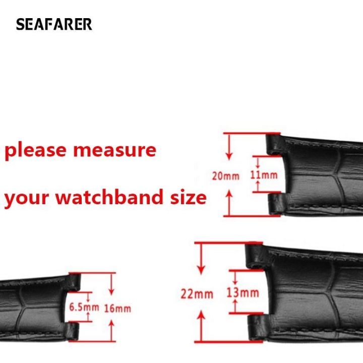 สายนาฬิกาสำหรับนาฬิกา-gc-polsband-22x13mm-20x11mm-notched-band-withstainless-staal-vlinder-gesp