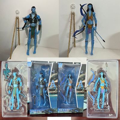 ZZOOI Avatar Movie Avatar The Way of Water Jake Sully Neytiri Colonel Miles Quaritch Action Figures Model Toiftsys Gifts